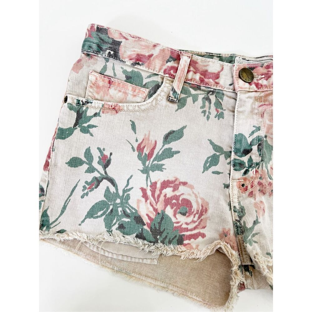 Current/Elliott Womens Multi Haystack Floral Boyf… - image 2